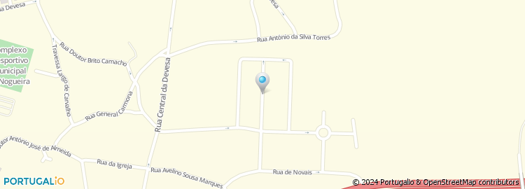 Mapa de Rua de Altino de Oliveira Martins