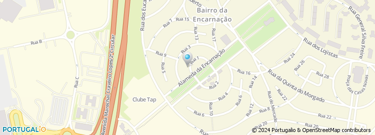 Mapa de Marcelino & Morgado, Lda