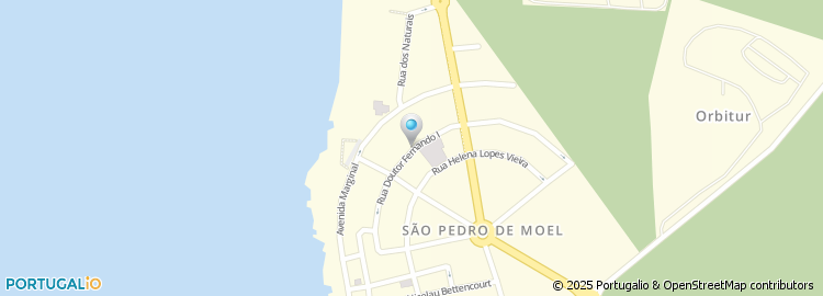 Mapa de Rua Dom Fernando I