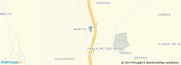 Mapa de Mário Jorge da Conceição Baldeiros Alves, Unipessoal Lda