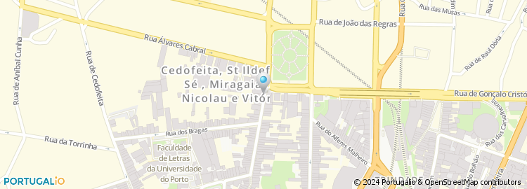 Mapa de Martires Iluminação, Lda