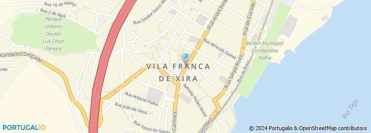 Mapa de McDonald`s Vila Franca de Xira