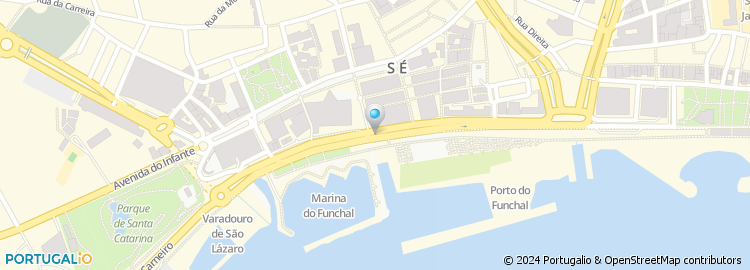 Mapa de Mcdonalds Funchal Avenida do Mar