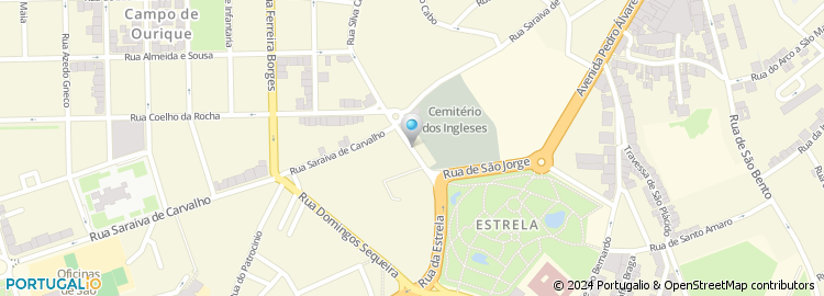 Mapa de Mercearia Arcada da Estrela, Lda