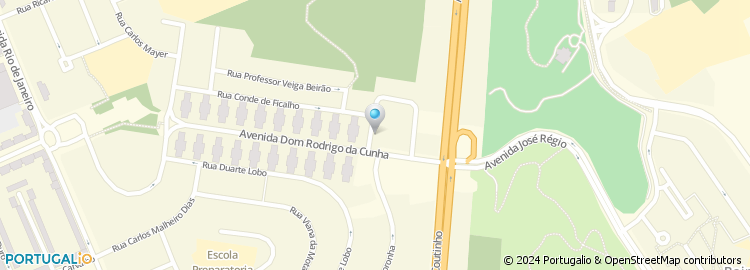 Mapa de Mercearia Rua Dom Rodrigo, Unipessoal Lda
