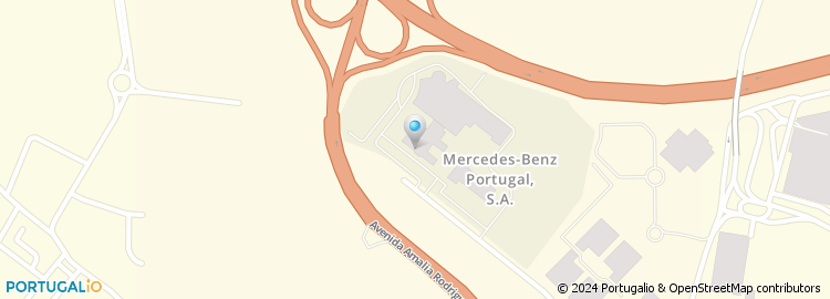Mapa de Mercedes-Benz.io Portugal, Unipessoal Lda