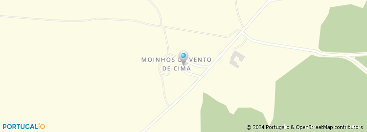 Mapa de Moinhos de Vento de Cima