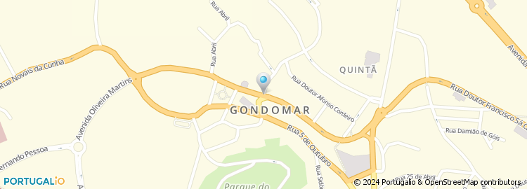 Mapa de Miguel Gonçalves Rocha