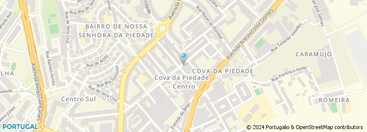 Mapa de Moita & Moreira - Sociedade de Mediação Imobiliaria, Lda