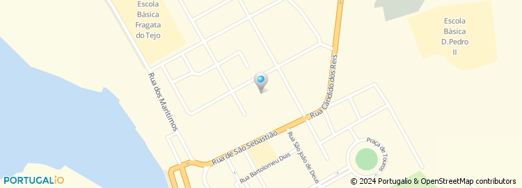 Mapa de Rua Almada Negreiros