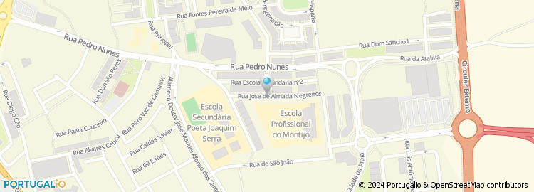 Mapa de Rua das Piteiras