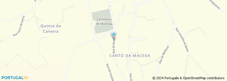 Mapa de Rua da Saudade