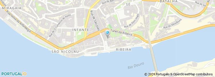 Mapa de NIBP - Nucleo Informatico Basico do Porto, Lda