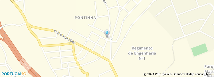 Mapa de O Pontinho - Cafe e Snack-Bar, Lda