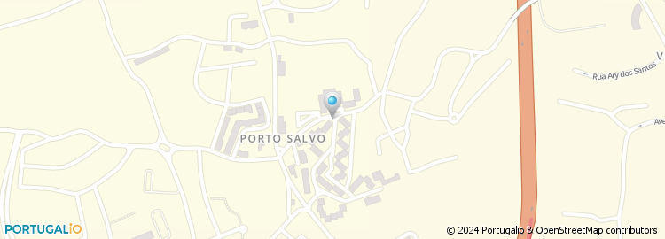 Mapa de O Tijolo de Porto Salvo,Actividades Hoteleiras, Lda