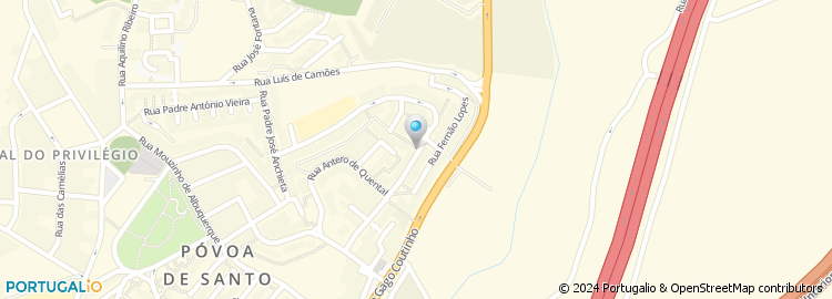 Mapa de Odem Sapir Initiation & Construction Ltd - ( Sucursal Em Portugal)