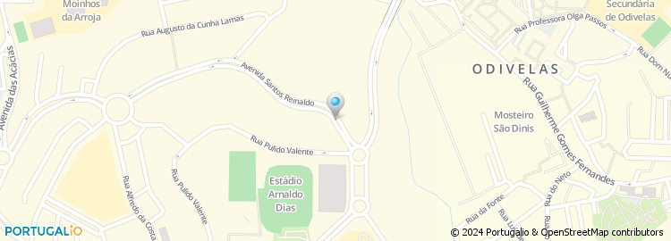 Mapa de Avenida Reinaldo dos Santos