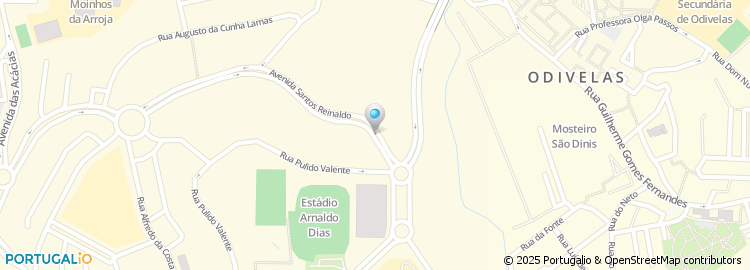 Mapa de Avenida Reinaldo dos Santos