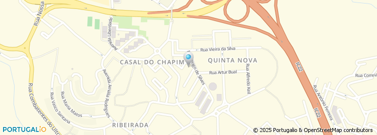 Mapa de Rua Diogo de Silves