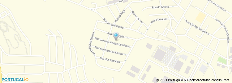 Mapa de Rua General Norton de Matos