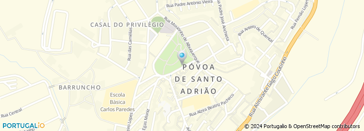 Mapa de Rua Soeiro Pereira Gomes