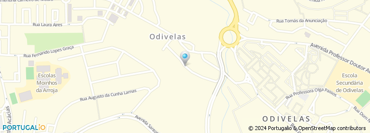 Mapa de Odivelpinta - Construção Civil, Lda