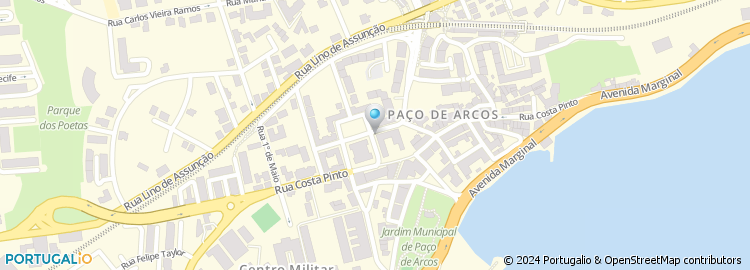 Mapa de Apartado 1007, Paço de Arcos