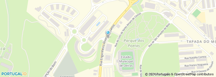 Mapa de Rua Ruy Belo