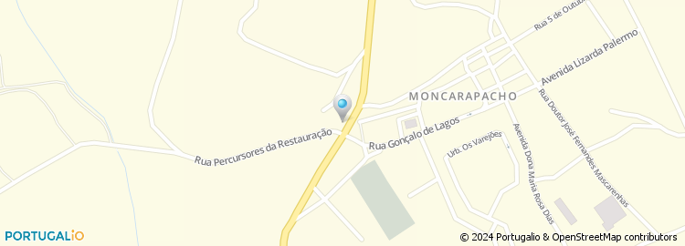 Mapa de Rua Padre Américo