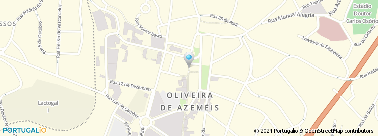 Mapa de Apartado 1022, Oliveira de Azeméis