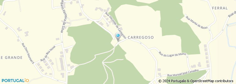 Mapa de Rua de Carregoso