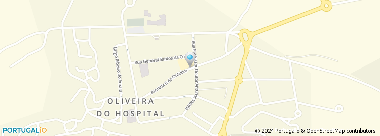 Mapa de Apartado 249, Oliveira do Hospital