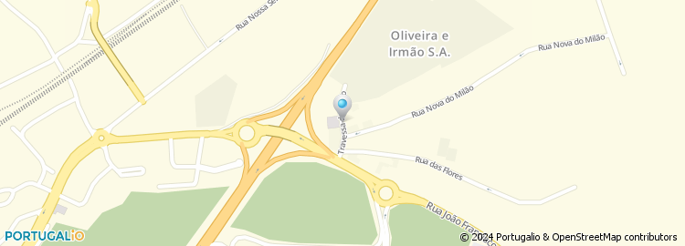 Mapa de Oliveira & Irmão, Sgps Lda