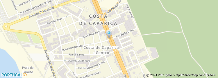 Mapa de Onda de Prata, Cafe Restaurante, Lda