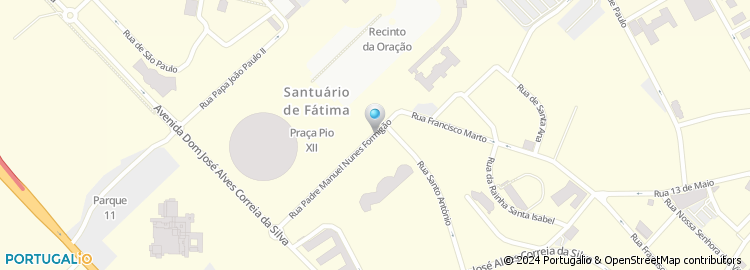 Mapa de Apartado 66, Fátima