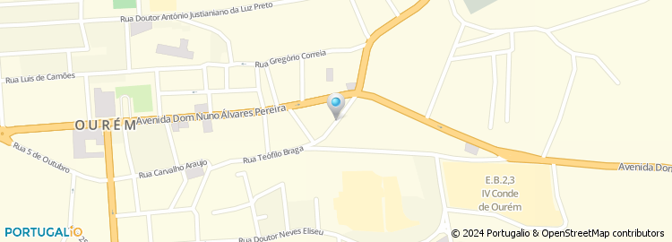 Mapa de Rua Tenente Coronel Moreira Lopes