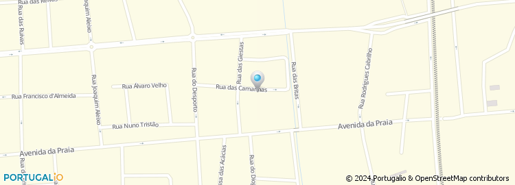 Mapa de Rua das Camarinhas