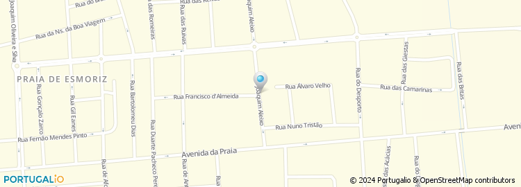 Mapa de Rua Joaquim Aleixo