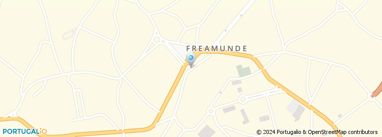 Mapa de Apartado 17, Freamunde