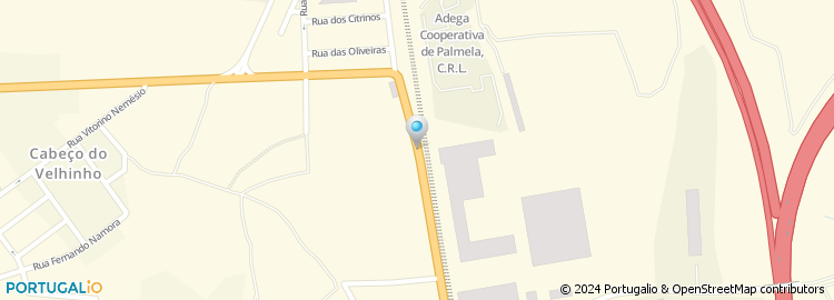 Mapa de Rua António Matos Fortuna