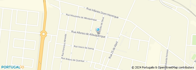 Mapa de Rua João de Deus