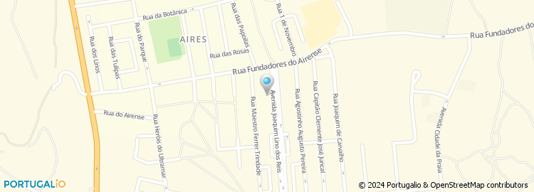 Mapa de Rua Pedro Fonseca