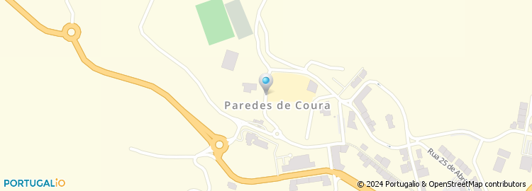 Mapa de Rua Pereira da Cunha