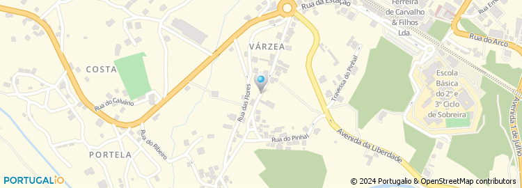 Mapa de Avenida José Vieira Campos