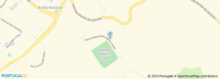 Mapa de Avenida Rebordosa Atlético Club