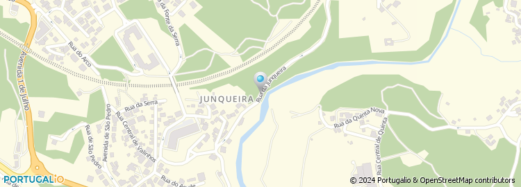 Mapa de Rua da Junqueira