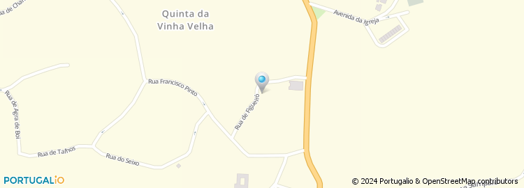 Mapa de Rua das Eiras