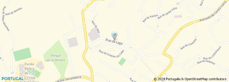 Mapa de Rua Lage