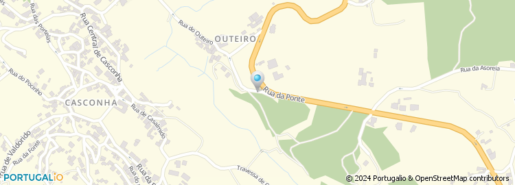 Mapa de Travessa do Outeiro