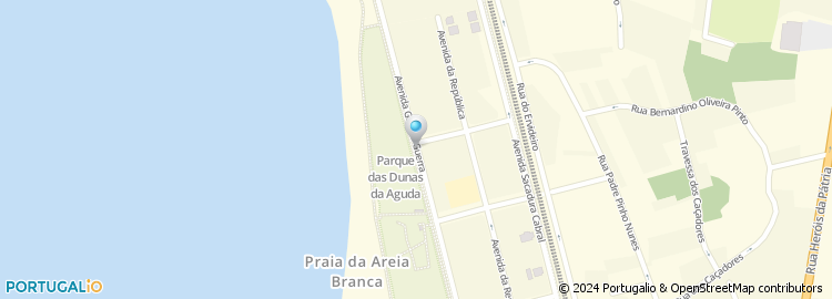 Mapa de Parque da Aguda